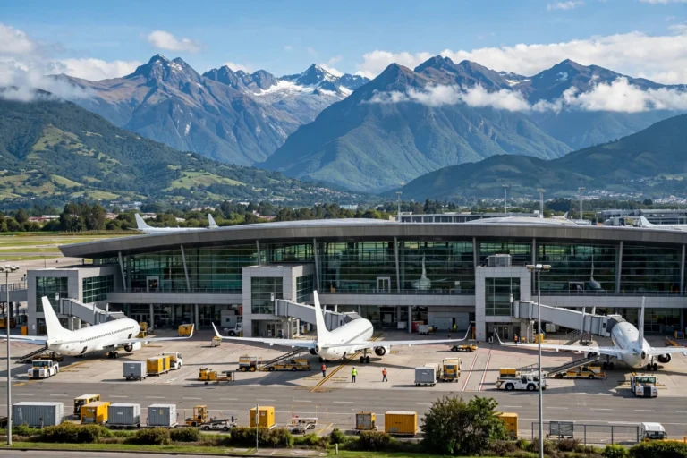 Aeropuerto Internacional El Dorado Bogotá terminal exterior