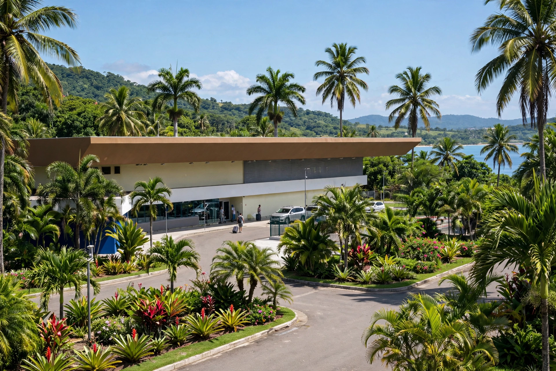 Fachada do Aeroporto de Ilhéus Jorge Amado