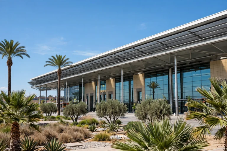 Aeropuerto de Málaga-Costa del Sol - vista exterior de la terminal T3